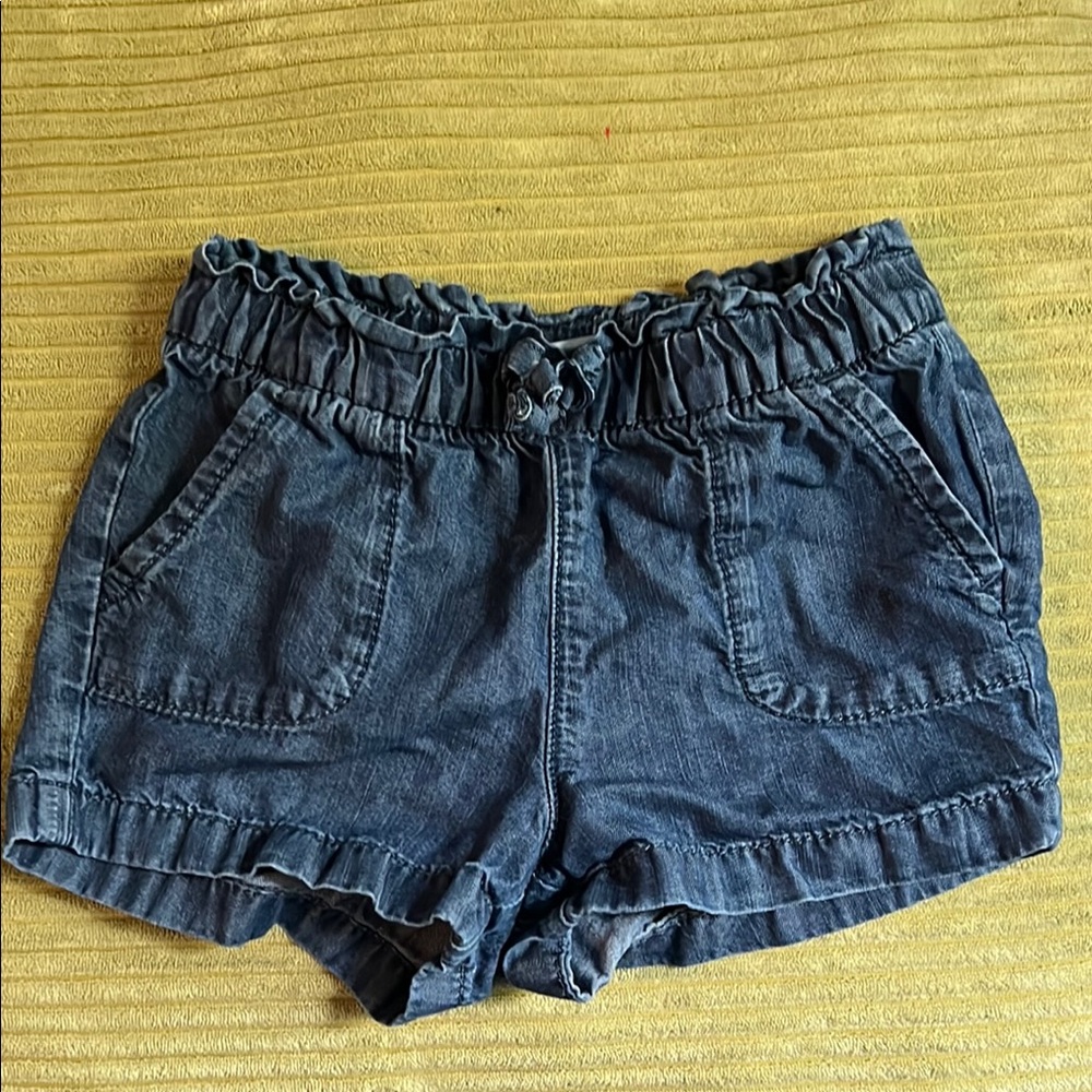 Denim Blue Girls 5T Shorts